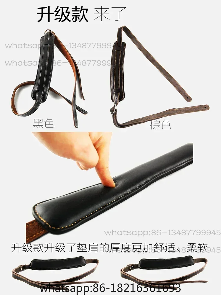 Warrior Electric Guitar Bass Bass Strap Made of Pure Cowhide Slash Narrow Band Shoulder Pads
Warrior Electric Guitar Bass Bass Strap Made of Pure Cowhide Slash Narrow Band Shoulder Pads