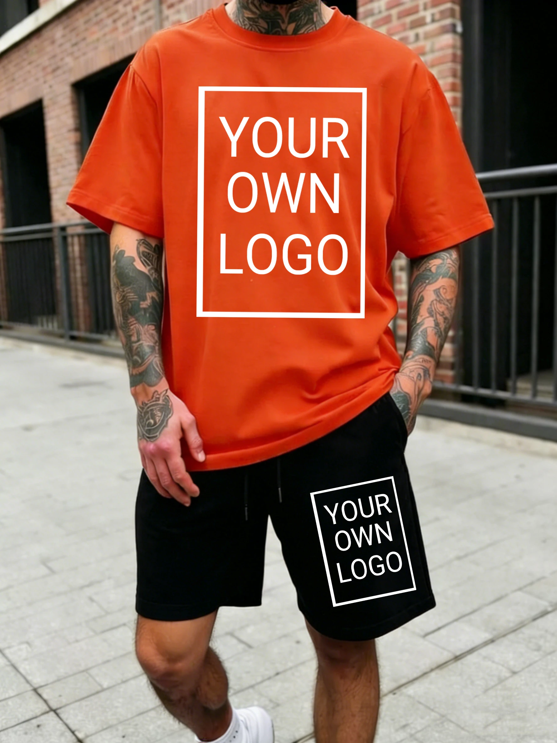 Customize Picture Logo DIY Personalized Couple Men's T Shirt Suit Cotton Summer T-Shirt Wide-Leg Loose Pant Summer Pocket Shorts
Customize Picture Logo DIY Personalized Couple Men's T Shirt Suit Cotton Summer T-Shirt Wide-Leg Loose Pant Summer Pocket Shorts