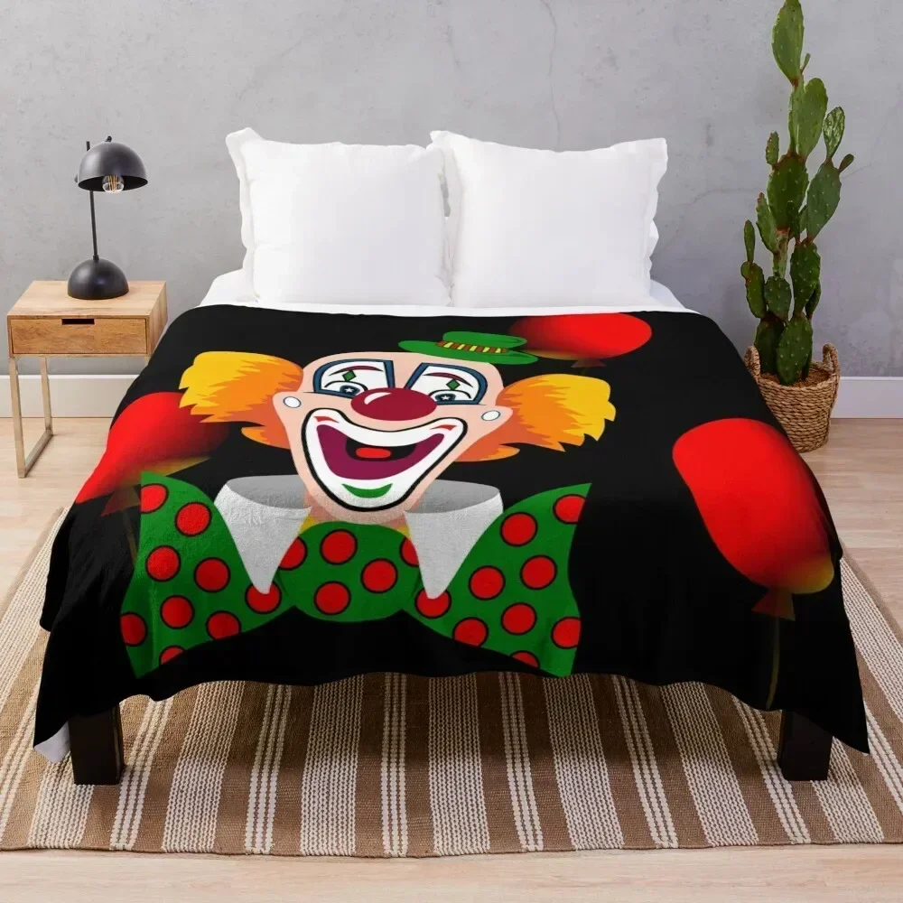 Clown Throw Blanket Luxury St Plaid on the sofa Decorative Throw Flannel Blankets
Clown Throw Blanket Luxury St Plaid on the sofa Decorative Throw Flannel Blankets
