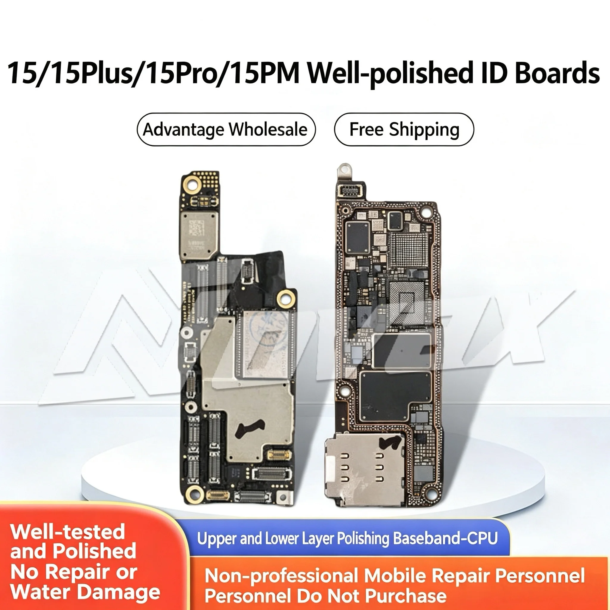 CNC board CUT For IPhone 15 15Plus Logic Board Polishing 15PM CPU AP RF Switching Baseband Cutting 15Plus Repair Motherboard
CNC board CUT For IPhone 15 15Plus Logic Board Polishing 15PM CPU AP RF Switching Baseband Cutting 15Plus Repair Motherboard