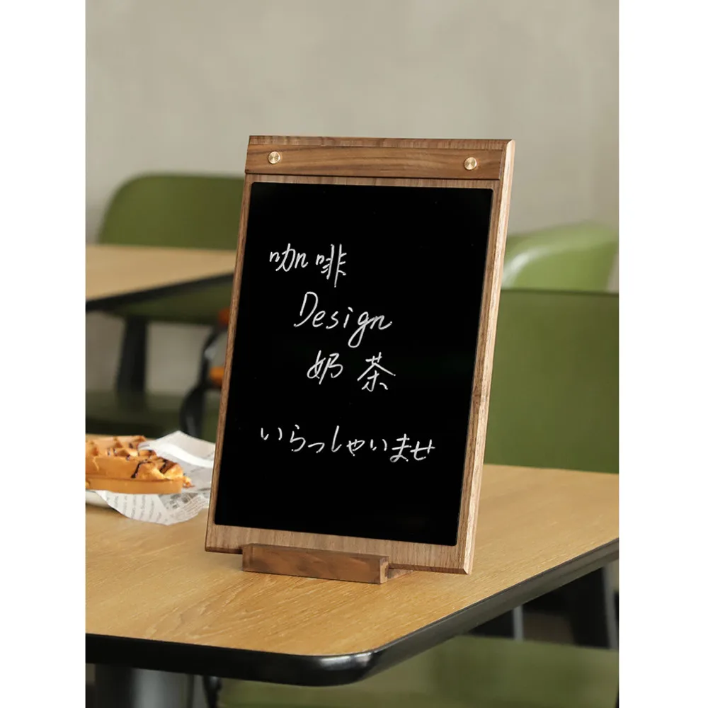 Solid Wood Acrylic Brass Chalkboard Menu Sign with Stand Mini Size for Hotel Restaurant Shop Party & Office Desktop
Solid Wood Acrylic Brass Chalkboard Menu Sign with Stand Mini Size for Hotel Restaurant Shop Party & Office Desktop