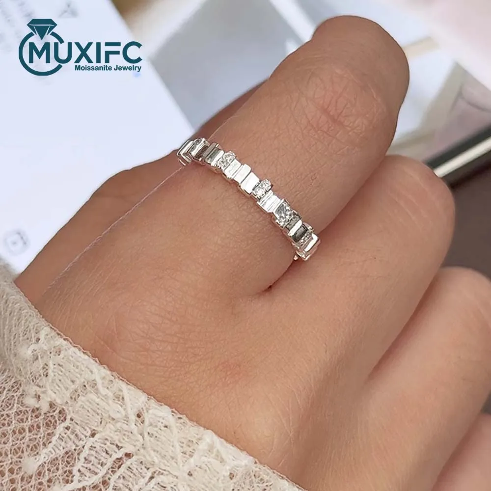 MUXIFC 925 Pure Silver Irregular Open Ring for Women Fashion Simple Square finger Rings Adjustable 5A Zircon Band Jewelry Gift
MUXIFC 925 Pure Silver Irregular Open Ring for Women Fashion Simple Square finger Rings Adjustable 5A Zircon Band Jewelry Gift