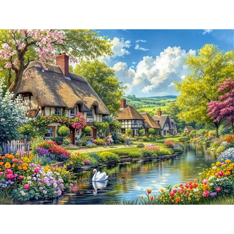 500/1000/1200/2000PCS Jigsaw Puzzle House Garden Tree Landscape Art For Adults Great Weekend Relaxation And Family Fun
500/1000/1200/2000PCS Jigsaw Puzzle House Garden Tree Landscape Art For Adults Great Weekend Relaxation And Family Fun