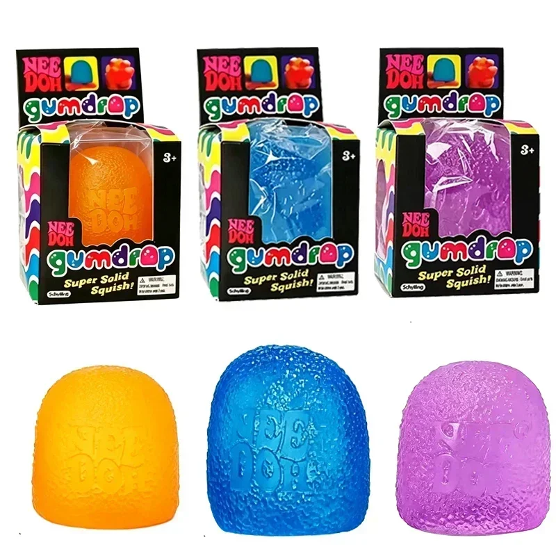 Needoh Gumdrop Sensory Toy Multicolor Maltose Slow Rising Fidget Ball Relief Stress Squeeze Anti-Anxiety Autism ADHD Focus Toy
Needoh Gumdrop Sensory Toy Multicolor Maltose Slow Rising Fidget Ball Relief Stress Squeeze Anti-Anxiety Autism ADHD Focus Toy