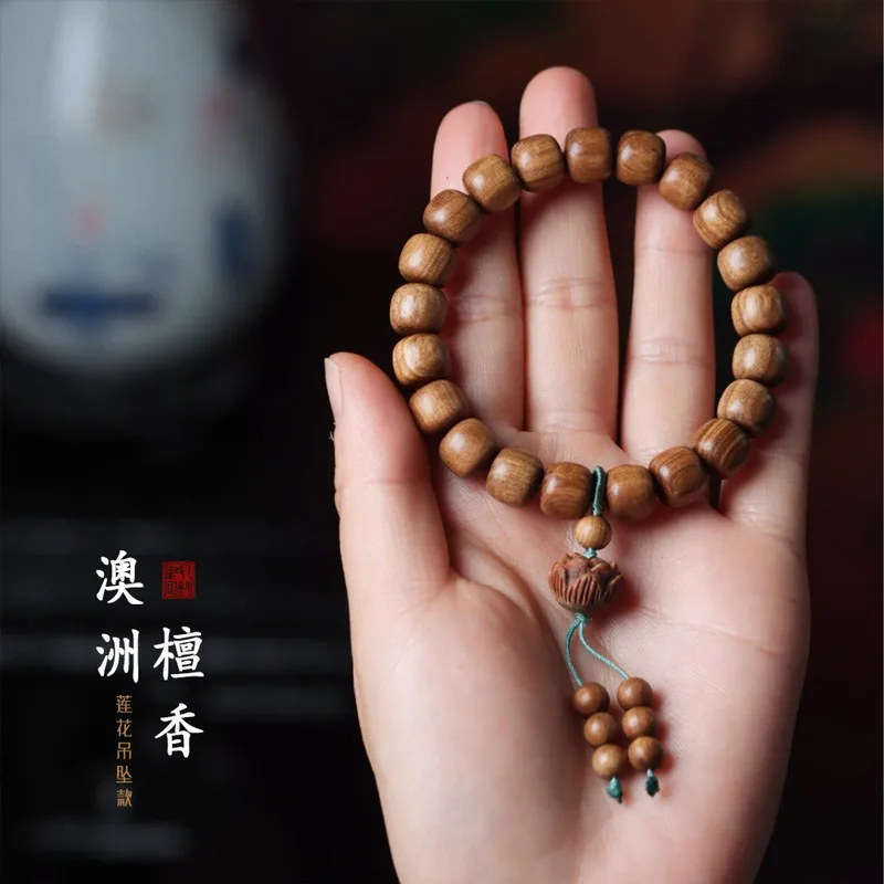 Натуральный индийский лаошань, австралийский сандал, сделай сам, длинное молитвенное ожерелье из бисера, унисекс, коллекционные буддийские украшения, праздничный подарок
Натуральный индийский лаошань, австралийский сандал, сделай сам, длинное молитвенное ожерелье из бисера, унисекс, коллекционные буддийские украшения, праздничный подарок