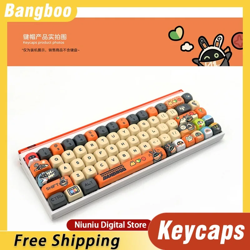 Zenless Zone Zero Bangboo Keycap PBT KOA Profile Thermal Sublimation Customized for Mechanical Keyboard Keycap PC Accessories
Zenless Zone Zero Bangboo Keycap PBT KOA Profile Thermal Sublimation Customized for Mechanical Keyboard Keycap PC Accessories