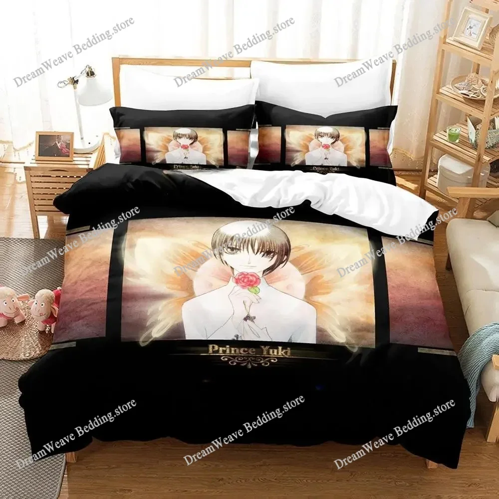 Fruits Basket Luxury Bedding Set Japan Anime Cartoon Duvet Cover Set Comforter Bedspread Twin Single Size Printed Home Textile96
Fruits Basket Luxury Bedding Set Japan Anime Cartoon Duvet Cover Set Comforter Bedspread Twin Single Size Printed Home Textile96