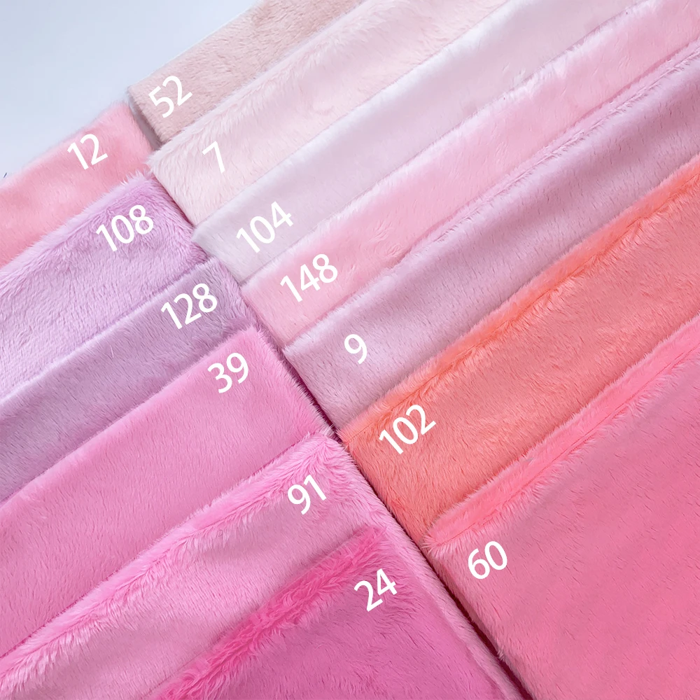 5mmPink Soft And Smooth Short Plush Fabric 45x50cm Artificial Fur Polyester Fiber Fabric DIY Clothing Plush Doll Cloth Doll Hair
5mmPink Soft And Smooth Short Plush Fabric 45x50cm Artificial Fur Polyester Fiber Fabric DIY Clothing Plush Doll Cloth Doll Hair