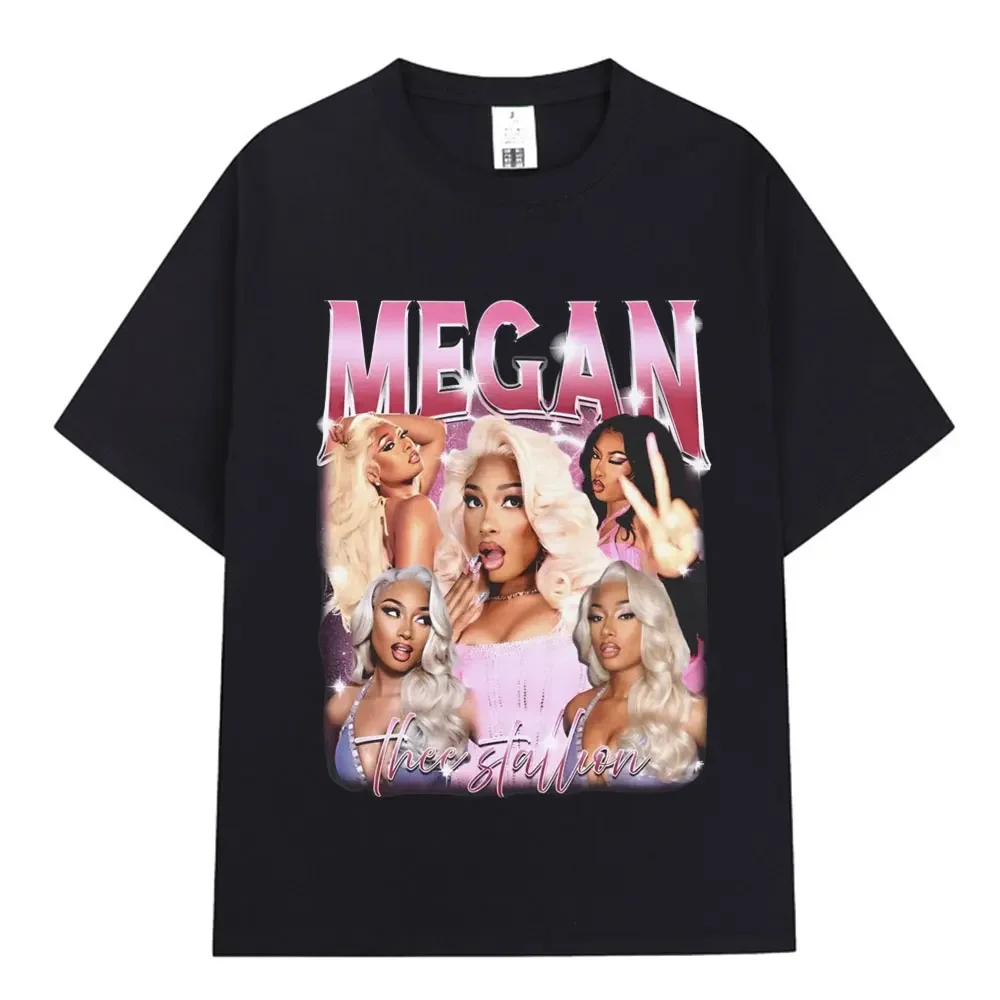 Футболка из 100% хлопка, футболка с графическим принтом рэпера Megan Thee Stallion, сексуальная винтажная футболка в стиле хип-хоп для девочек
Футболка из 100% хлопка, футболка с графическим принтом рэпера Megan Thee Stallion, сексуальная винтажная футболка в стиле хип-хоп для девочек