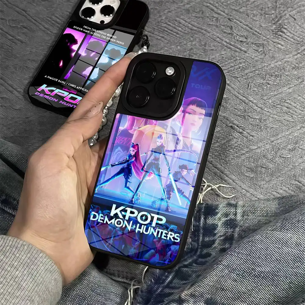 K-kpop D-Demon H-Hunters Phone Case Glass Cover For Iphone 16 15 14 12 11 13 Pro Max Mini Puls Attraction CASE
K-kpop D-Demon H-Hunters Phone Case Glass Cover For Iphone 16 15 14 12 11 13 Pro Max Mini Puls Attraction CASE