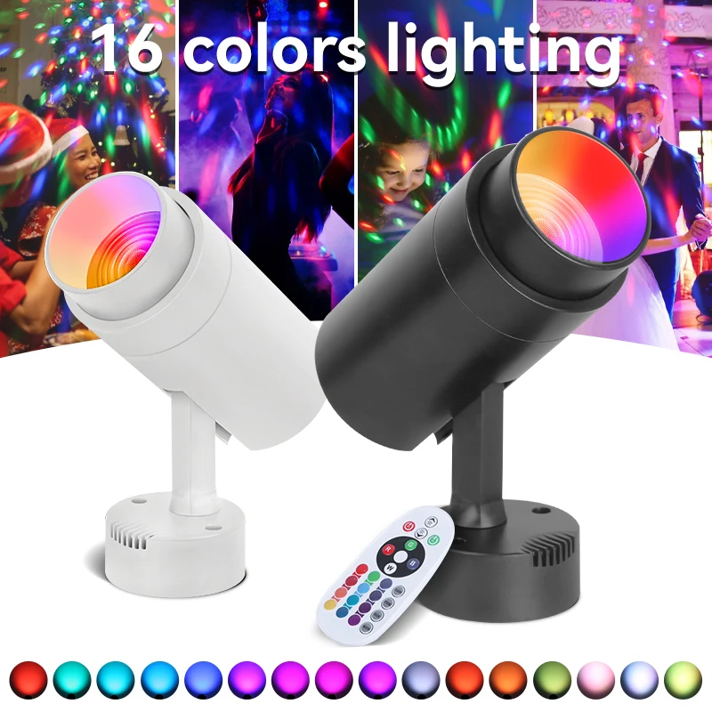 Remote Control DJ Stage Light 24W Colorful RGB Disco Lamp For Wedding Birthday Christmas Party Club Bar Home Decoration
Remote Control DJ Stage Light 24W Colorful RGB Disco Lamp For Wedding Birthday Christmas Party Club Bar Home Decoration