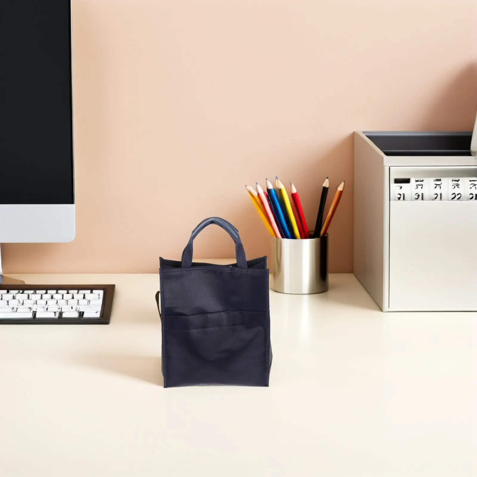 Office File Tote Bag Pouch Zippered Document Carrier with Handle 14x11x4 Inch Oxford Cloth Briefcase for Business Travel Daily
Office File Tote Bag Pouch Zippered Document Carrier with Handle 14x11x4 Inch Oxford Cloth Briefcase for Business Travel Daily