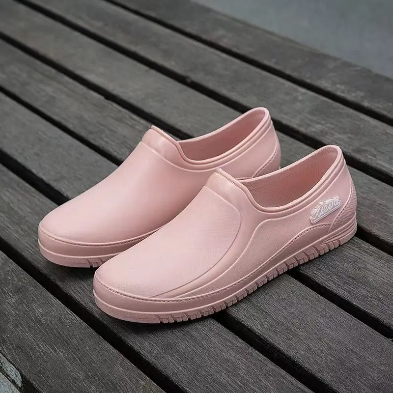 New Low Top Round Toe Rain Shoes For Women Soft Sole Non Slip Flat Sole Slip On Waterproof Lightweight Kitchen Work Shoes
New Low Top Round Toe Rain Shoes For Women Soft Sole Non Slip Flat Sole Slip On Waterproof Lightweight Kitchen Work Shoes