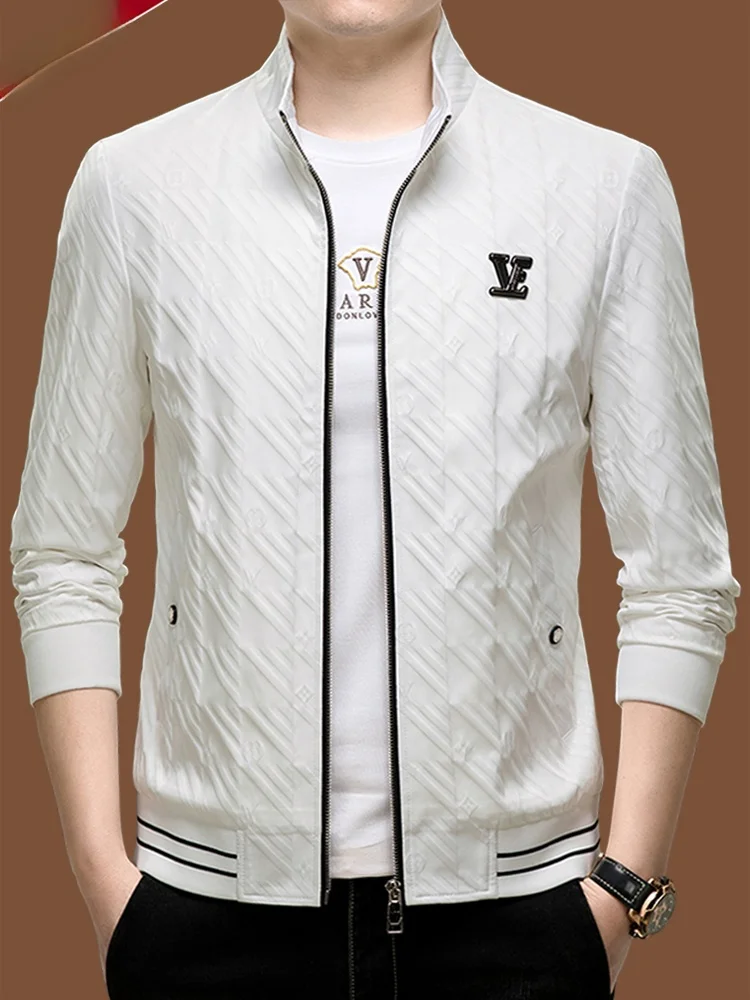 Pierre Cardin Spring Autumn Men's Casual Busin Jaet Stand Collar Open Cardigan Coat Stand Fit Faion Urban Sle
Pierre Cardin Spring Autumn Men's Casual Busin Jaet Stand Collar Open Cardigan Coat Stand Fit Faion Urban Sle