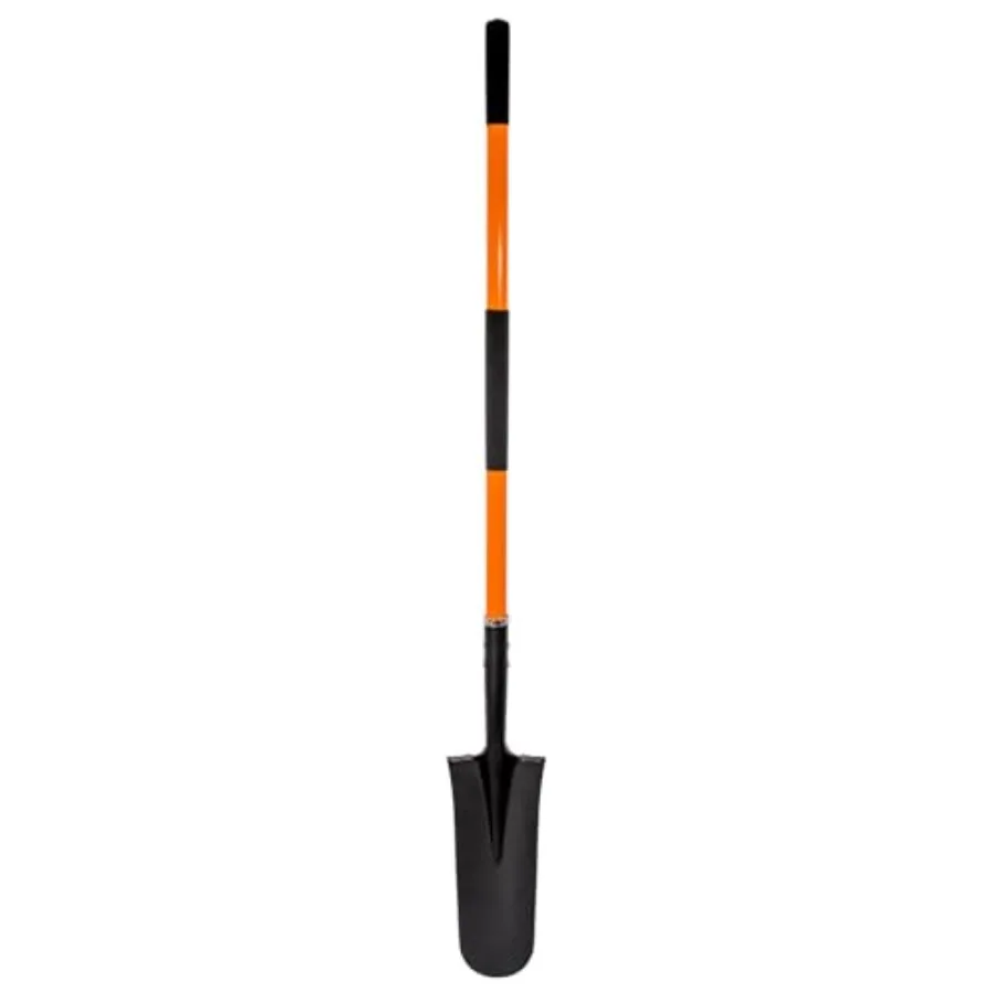 Heavy Duty Shovel with Fiberglass Handle for Digging and Gardening Metal 58 Inches
Heavy Duty Shovel with Fiberglass Handle for Digging and Gardening Metal 58 Inches