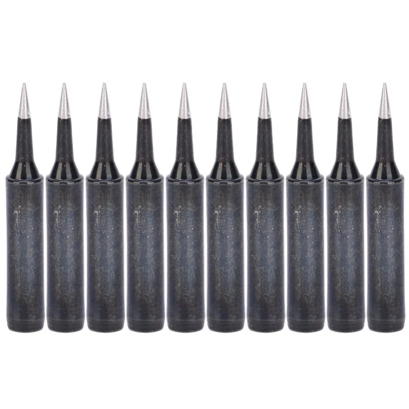 10Pcs Solder Tip Welder Soldering Station Iron Internal Heating Type Black 900MTI
10Pcs Solder Tip Welder Soldering Station Iron Internal Heating Type Black 900MTI