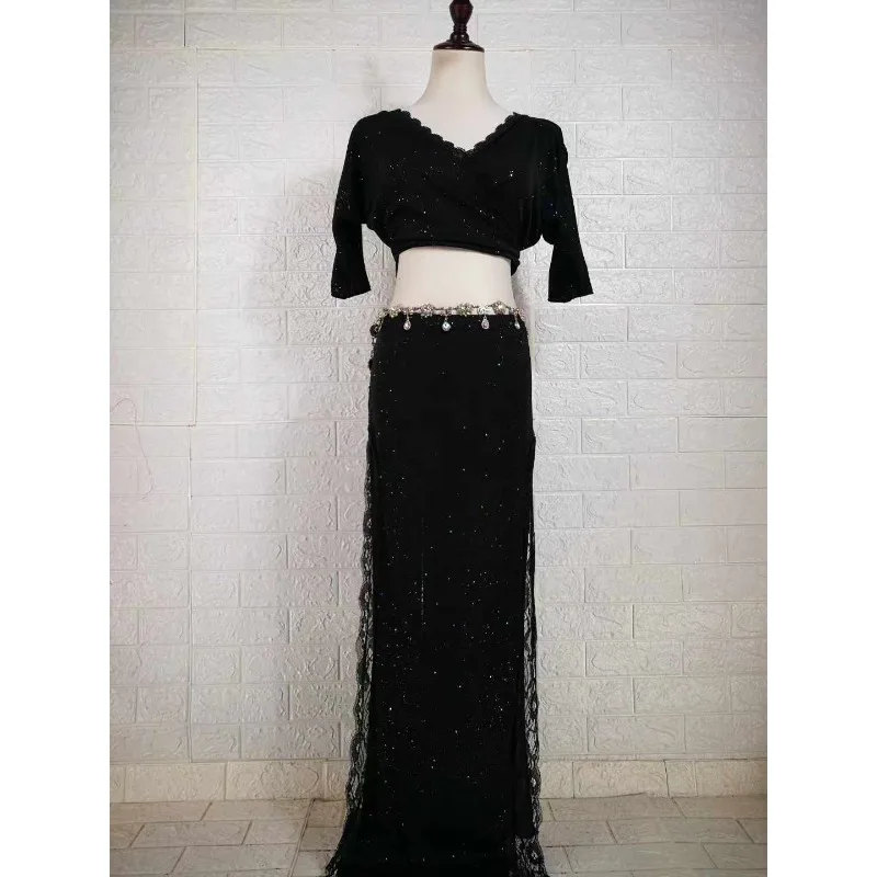 Customized Belly Dance Costumes Practice Dress Set Lace
Customized Belly Dance Costumes Practice Dress Set Lace