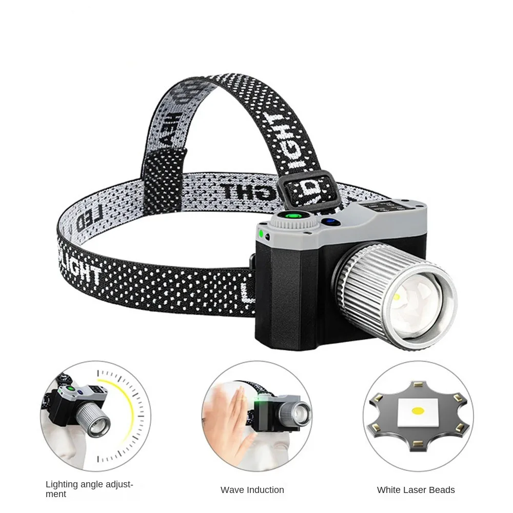Type -C Rechargeable LED Induction Headlamp High Powerful Waterproof Fishing Headlight Emergency Zoom Flashlight
Type -C Rechargeable LED Induction Headlamp High Powerful Waterproof Fishing Headlight Emergency Zoom Flashlight