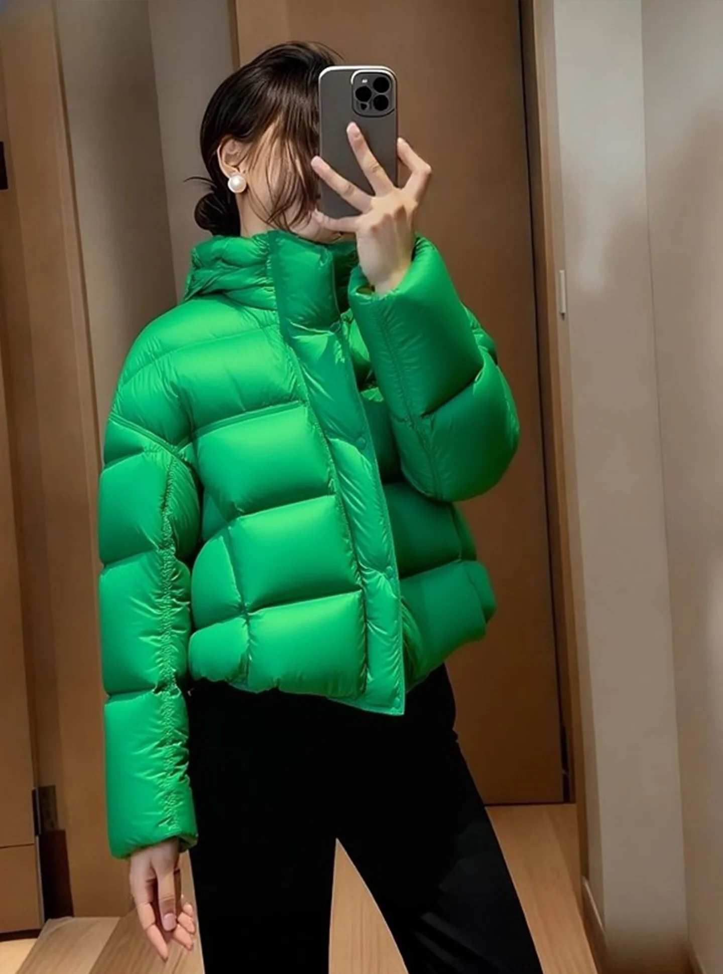 Sli ort Puffer Jaet Women's een Foamy Color Winter Thi Outerwear Casual Sle Regular Fit White Du down Filling
Sli ort Puffer Jaet Women's een Foamy Color Winter Thi Outerwear Casual Sle Regular Fit White Du down Filling