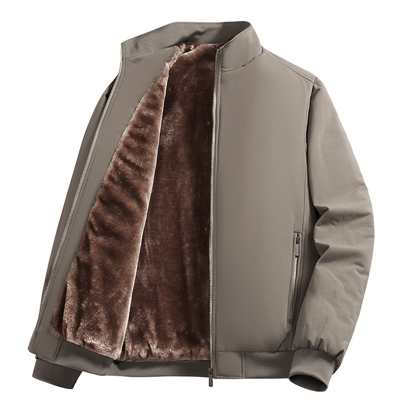 Зимнее мужское повседневное пальто на флисовой подкладке, уличная ветрозащитная теплая куртка для среднего и пожилого возраста, утолщенные куртки, топ
Зимнее мужское повседневное пальто на флисовой подкладке, уличная ветрозащитная теплая куртка для среднего и пожилого возраста, утолщенные куртки, топ