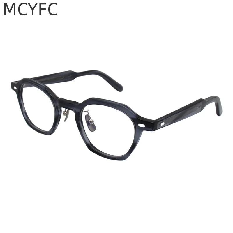 Квадратная ацетатная оправа для очков MCYFC для мужчин, оптические оправы для очков по рецепту при близорукости, оправы для очков с серыми полосками, полные очки для женщин
Квадратная ацетатная оправа для очков MCYFC для мужчин, оптические оправы для очков по рецепту при близорукости, оправы для очков с серыми полосками, полные очки для женщин