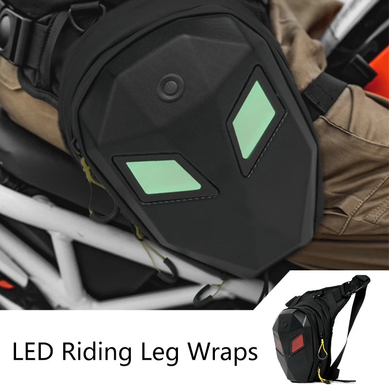 LED Eye Motorcycle Riding Unisex Leg Bag APP Intelligent Graphic Shoulder Bag DIY Hard Shell Waterproof Travel Hiking Pocket
LED Eye Motorcycle Riding Unisex Leg Bag APP Intelligent Graphic Shoulder Bag DIY Hard Shell Waterproof Travel Hiking Pocket