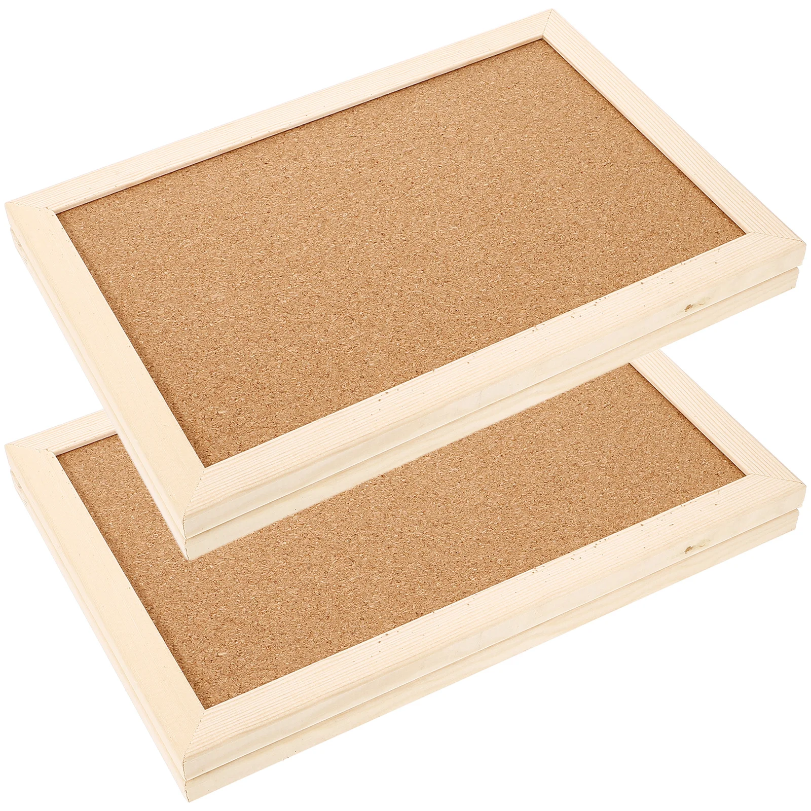 2Pcs Bulletin Board Natural Cork Surface Hanging Notice Board Office School Message Organizer Pushpin Set Included
2Pcs Bulletin Board Natural Cork Surface Hanging Notice Board Office School Message Organizer Pushpin Set Included