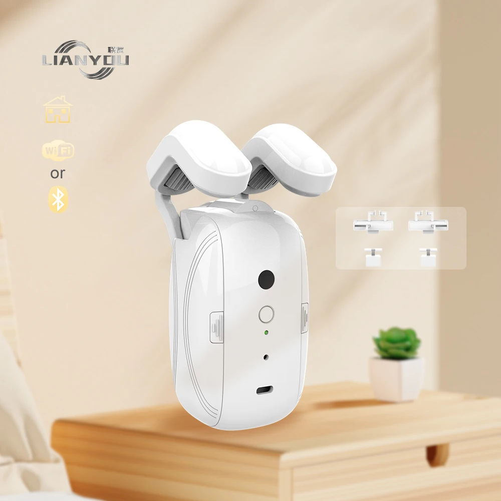 Tuya Wifi BT Smart Curtains Robot Wireless Automatic Curtain Opener Voice Control Curtain Motor Alexa Google Home Office Modern
Tuya Wifi BT Smart Curtains Robot Wireless Automatic Curtain Opener Voice Control Curtain Motor Alexa Google Home Office Modern