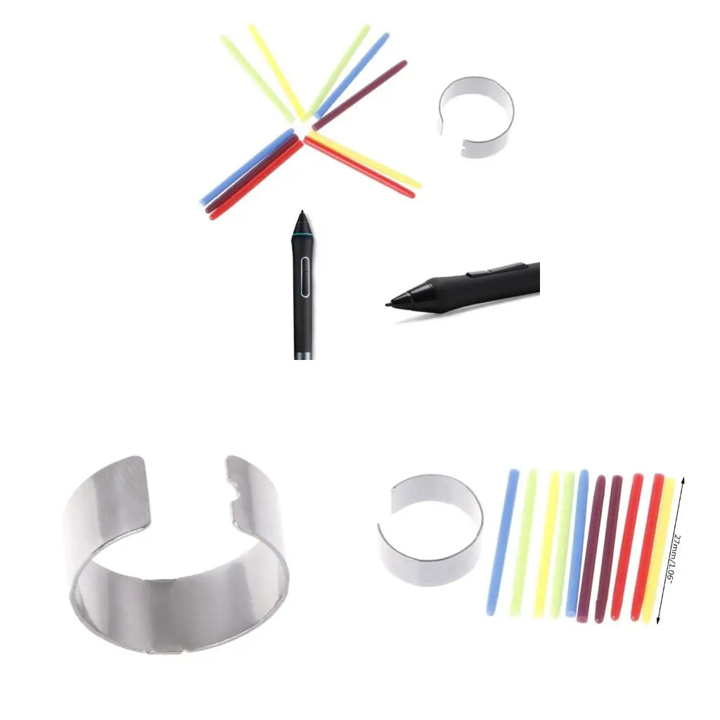 Graphic Drawing Pad Pen Nibs for Intuos, Bamboo Graphire Tablet Digital Pens, 10-Pack -Colorful
Graphic Drawing Pad Pen Nibs for Intuos, Bamboo Graphire Tablet Digital Pens, 10-Pack -Colorful