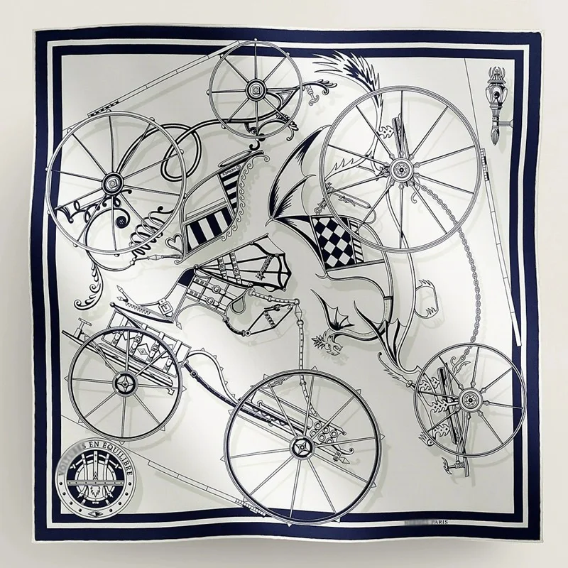 Women Silk Scarf 65CM Luxury Square Shawls Scarves Head Bag Decoration Christmas Gift Clothing Head Accessories carriage
Women Silk Scarf 65CM Luxury Square Shawls Scarves Head Bag Decoration Christmas Gift Clothing Head Accessories carriage