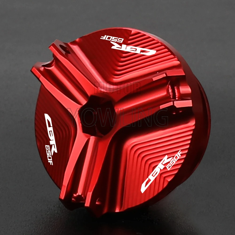 Oil Filler Cap Engine Plug Cup Cover Motorcycle Accessories For HONDA CBR650F CBR 650F 650 F 2014~2020 2021 2022 2023 2024 2025 
Oil Filler Cap Engine Plug Cup Cover Motorcycle Accessories For HONDA CBR650F CBR 650F 650 F 2014~2020 2021 2022 2023 2024 2025