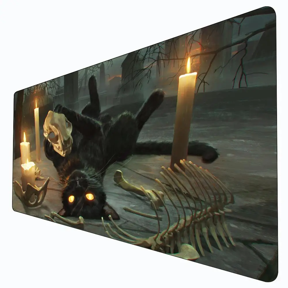 Mysterious Black Cat MTG Playmat Magic Card Battle Mat Non-Slip Durable 35X60CM Commander playmat Board Game Mat for TCG
Mysterious Black Cat MTG Playmat Magic Card Battle Mat Non-Slip Durable 35X60CM Commander playmat Board Game Mat for TCG