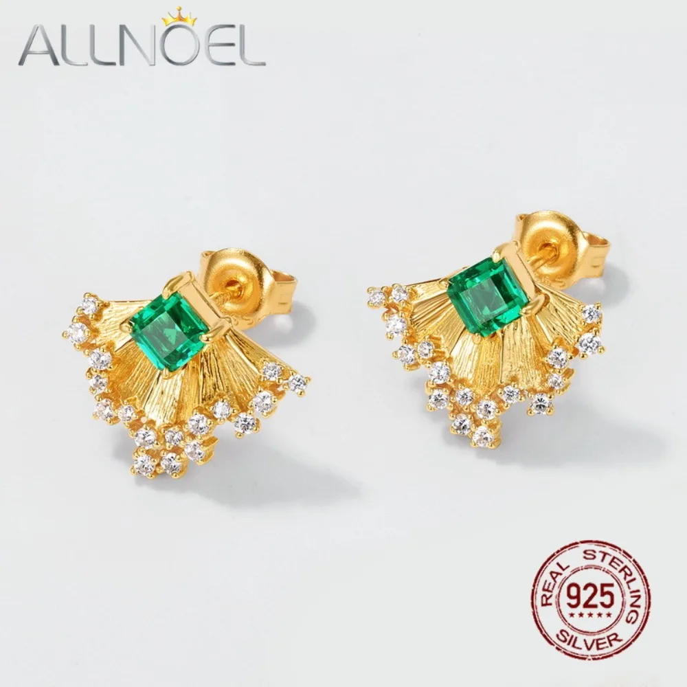 ALLNOEL 925 Sterling Silver Brushed Craft Stud Earrings Synthetic Emerald Gemstone Earrings for Women Mother Birthday Gifts
ALLNOEL 925 Sterling Silver Brushed Craft Stud Earrings Synthetic Emerald Gemstone Earrings for Women Mother Birthday Gifts