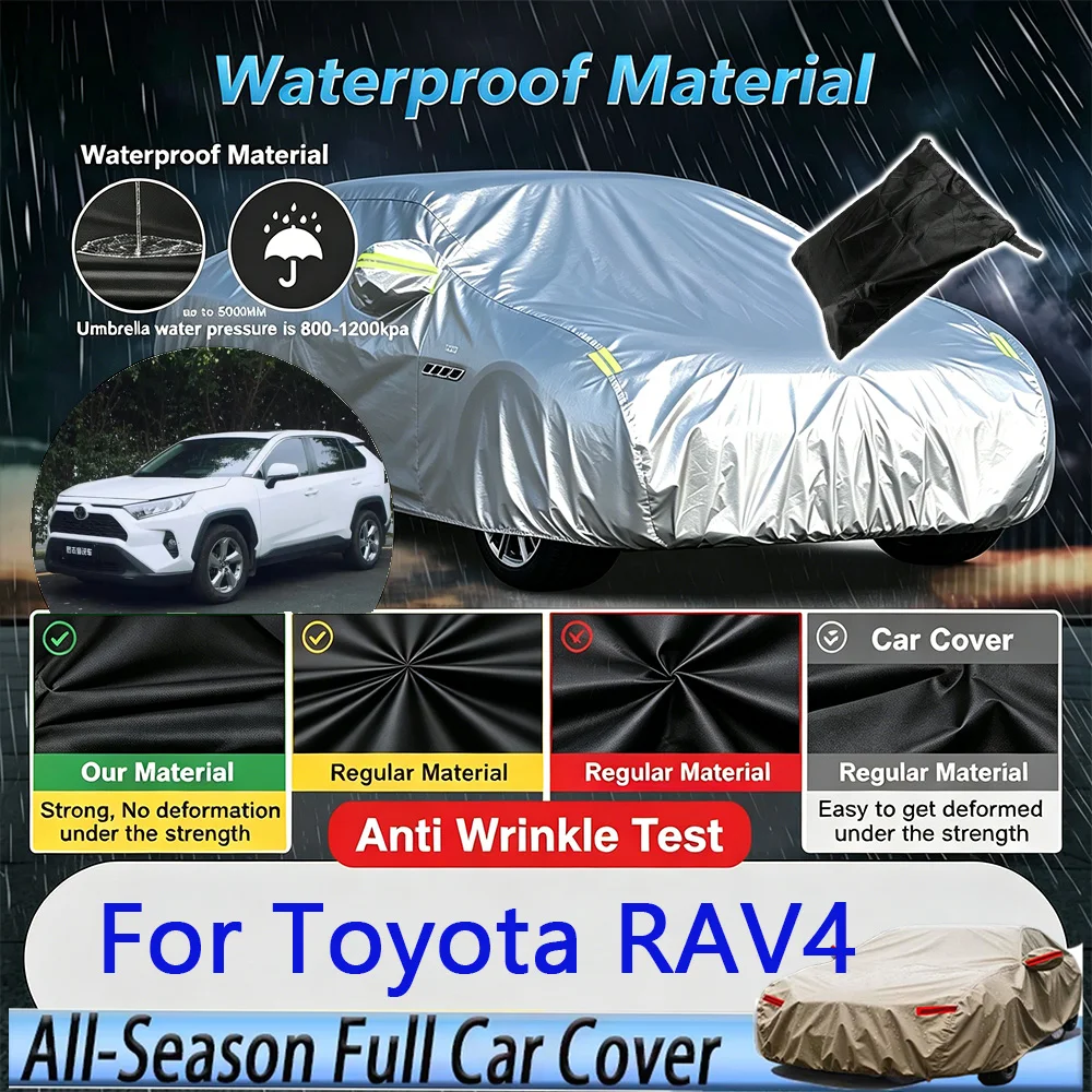Outdoor Protection Full Car Cover Snow Cover Sunshade Waterproof Dustproof Exterior Car Cover Protection For Toyota RAV4
Outdoor Protection Full Car Cover Snow Cover Sunshade Waterproof Dustproof Exterior Car Cover Protection For Toyota RAV4
