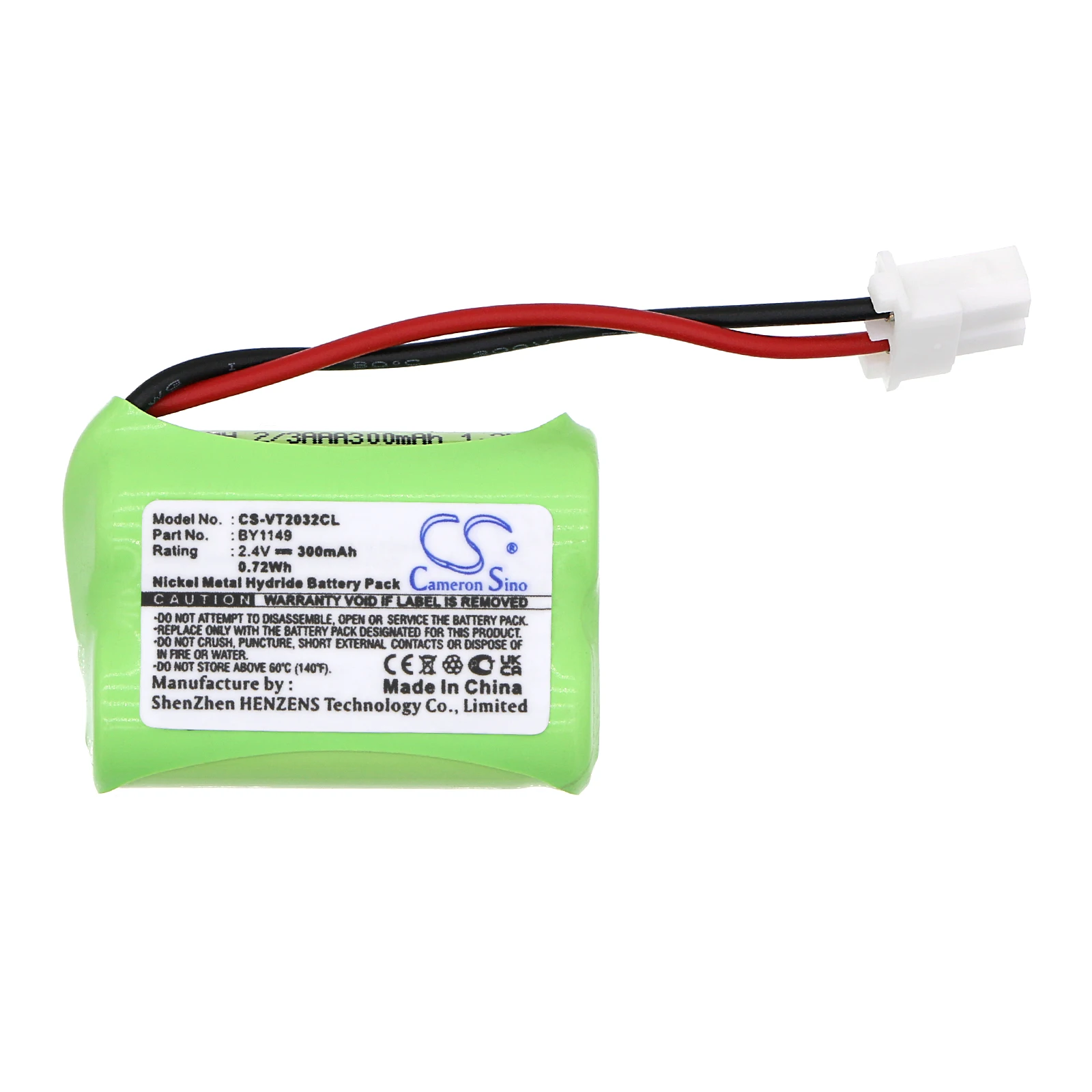 Ni-MH Cordless Phone Battery for Alcatel | 2.4V, 300mAh | Compatible Models:Origin POP, EU-016078, VT2032, VT2032WT, VT2032RD
Ni-MH Cordless Phone Battery for Alcatel | 2.4V, 300mAh | Compatible Models:Origin POP, EU-016078, VT2032, VT2032WT, VT2032RD