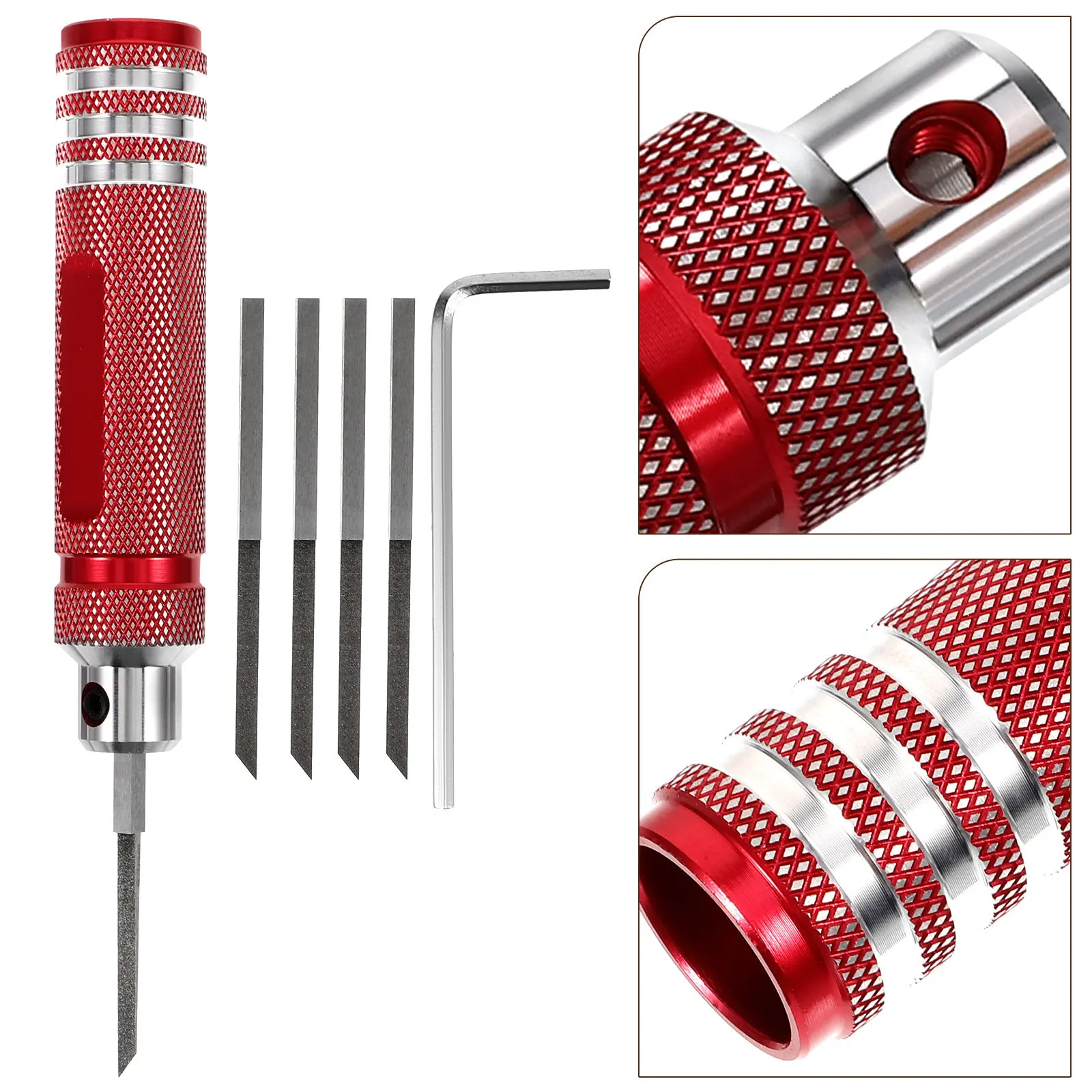 1Set Carving Tools Portable Wood Carving Set Steel Aluminum Handle DIY Hand Engraving Kit Woodcutting Tools Woodworking Chisels
1Set Carving Tools Portable Wood Carving Set Steel Aluminum Handle DIY Hand Engraving Kit Woodcutting Tools Woodworking Chisels