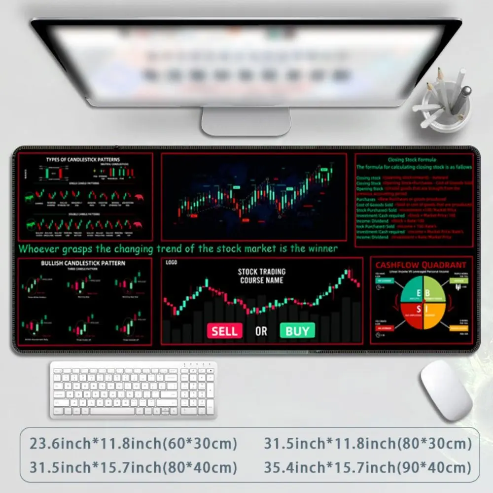 Stock Market Chart Pattern Chart Pattern Mouse Pad Efficient Desk Protector Trader Desk Pad Large Size Smooth Shortcut Mouse Pad
Stock Market Chart Pattern Chart Pattern Mouse Pad Efficient Desk Protector Trader Desk Pad Large Size Smooth Shortcut Mouse Pad