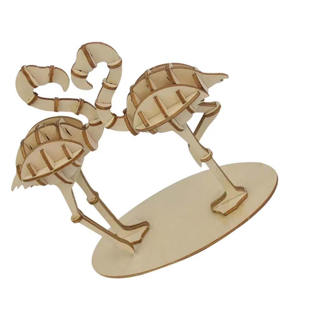 3D Flamingo Wooden Puzzle DIY Craft Jigsaw Educational Kids Puzzle Creative Handmade Learning Gift Hand Eye Coordination
3D Flamingo Wooden Puzzle DIY Craft Jigsaw Educational Kids Puzzle Creative Handmade Learning Gift Hand Eye Coordination