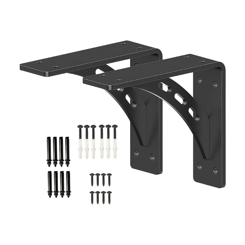 U55C Space Saving Wall Bracket for Wall Mounted Desk Shelf Strong Load Capacity
U55C Space Saving Wall Bracket for Wall Mounted Desk Shelf Strong Load Capacity
