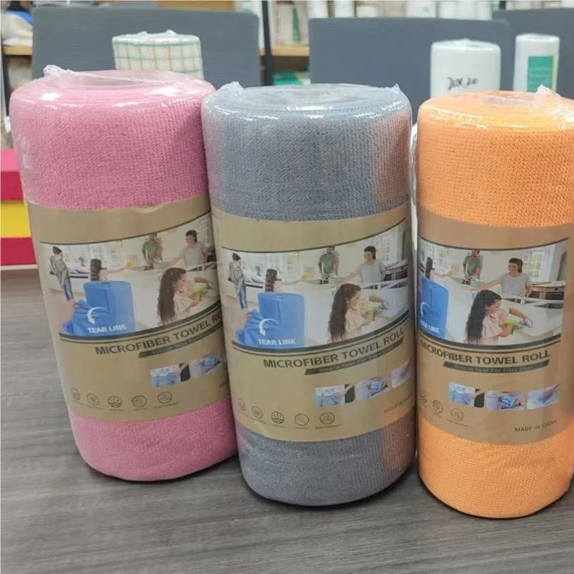 50pcs/Roll Microfiber Tear-Towel Roll, Reusable Cleaning Rag,Multi-Purpose Dishwashing Towels For Tableware Double
50pcs/Roll Microfiber Tear-Towel Roll, Reusable Cleaning Rag,Multi-Purpose Dishwashing Towels For Tableware Double