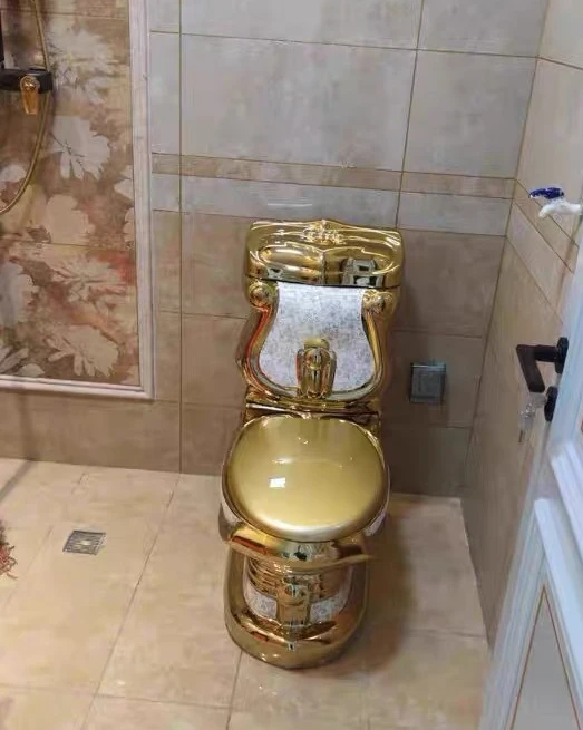 Винтажный роскошный туалет для ванной комнаты с позолоченным керамическим покрытием и
Винтажный роскошный туалет для ванной комнаты с позолоченным керамическим покрытием и