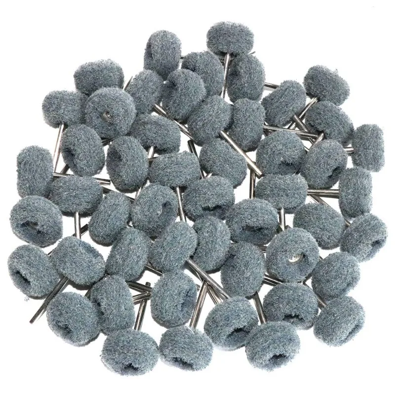 50PCS Abrasive Buffing Polishing Wheel Set for Rotary Tools,Non-Woven scouring pad Brush Polishing kit,Grit 800 Removal of Rust
50PCS Abrasive Buffing Polishing Wheel Set for Rotary Tools,Non-Woven scouring pad Brush Polishing kit,Grit 800 Removal of Rust