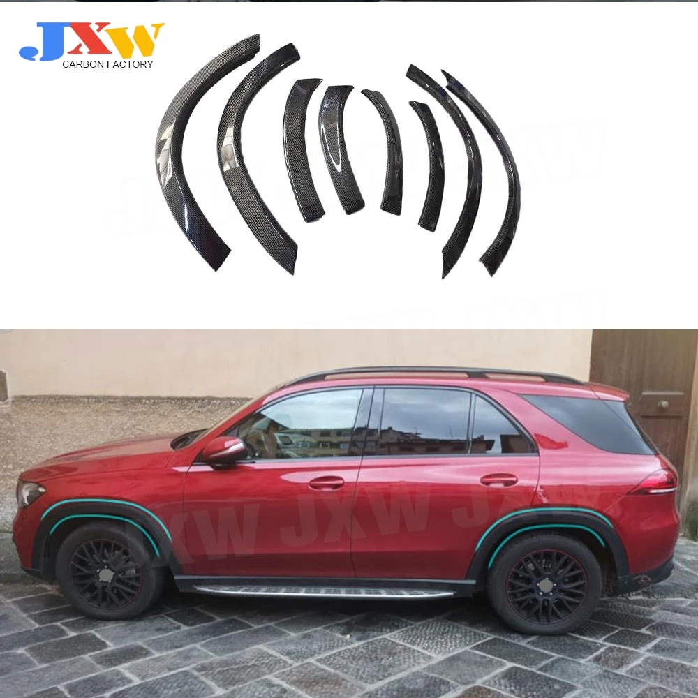 Car Side Wheel Trims Carbon Fiber Fender Flares Wide Body Wheel Eyebrow FRP Accessories for Benz GLE W167 GLE SUV Standard 2020+
Car Side Wheel Trims Carbon Fiber Fender Flares Wide Body Wheel Eyebrow FRP Accessories for Benz GLE W167 GLE SUV Standard 2020+