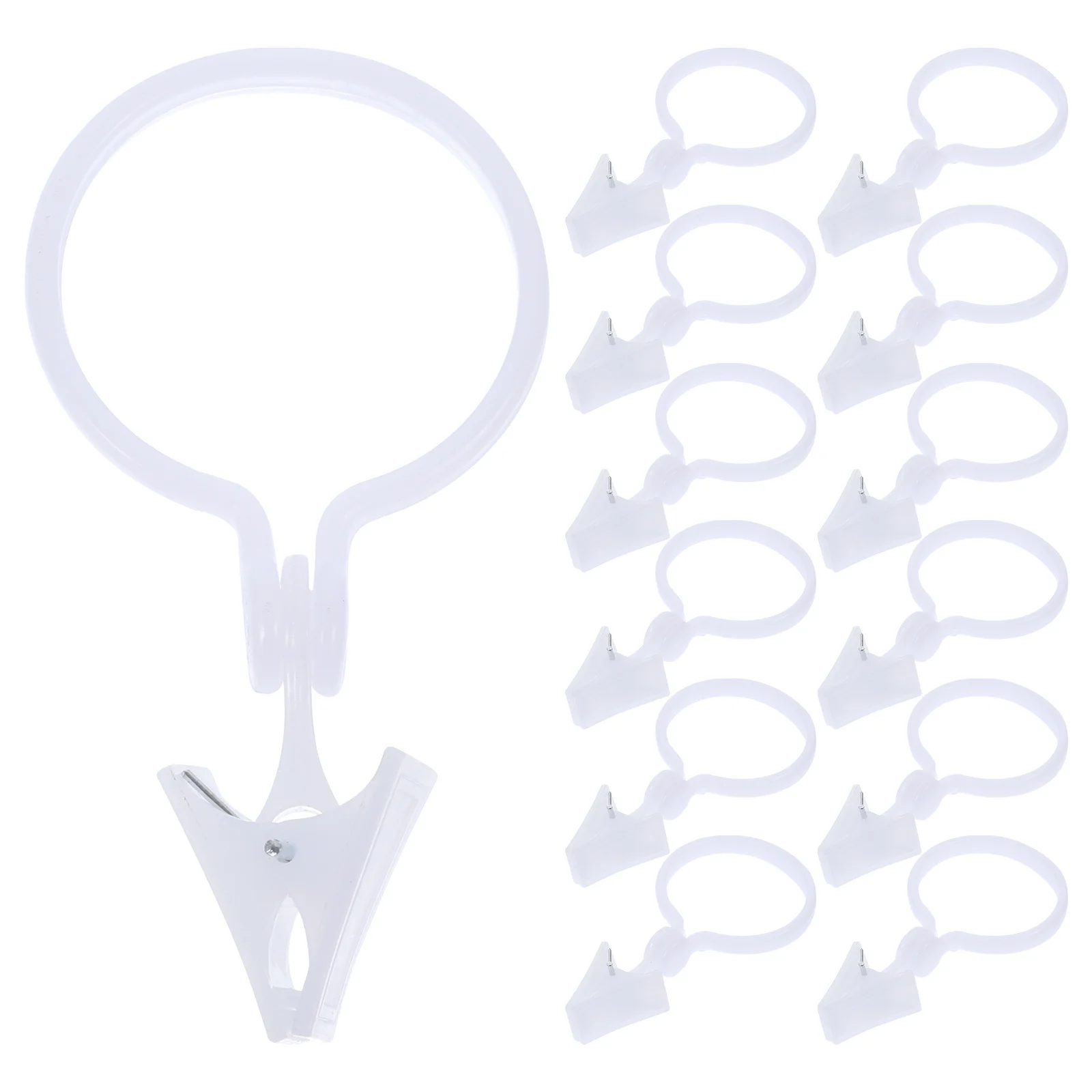 80Pcs Curtain Rings Clips Safe No Scratch Easy Install Drapery Rings for Shower Bath Curtains Home Window Hanging Accessories
80Pcs Curtain Rings Clips Safe No Scratch Easy Install Drapery Rings for Shower Bath Curtains Home Window Hanging Accessories