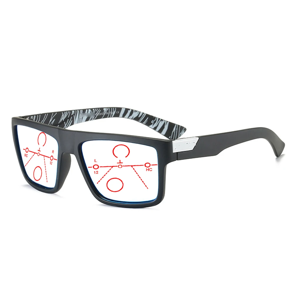 Oversized Square TR90 MEN Sports Progressive Multifocal Reading Glasses +0.75 +1 +1.25 +1.5 +1.75 +2 +2.25 +2.5 +2.75 To +4
Oversized Square TR90 MEN Sports Progressive Multifocal Reading Glasses +0.75 +1 +1.25 +1.5 +1.75 +2 +2.25 +2.5 +2.75 To +4