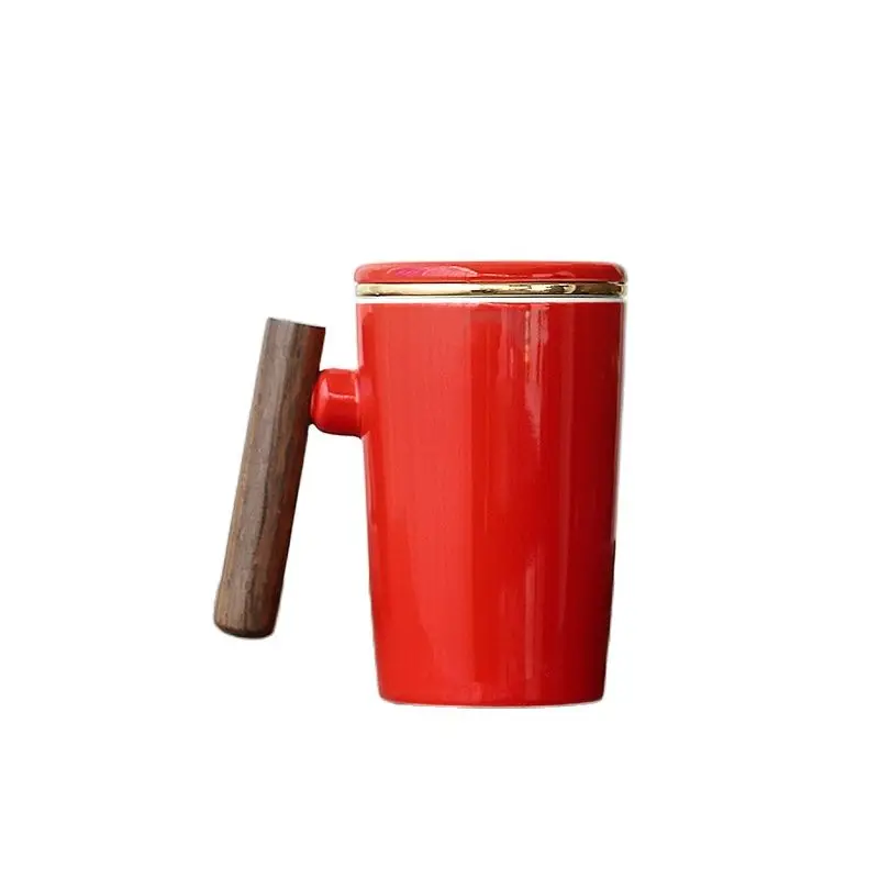 Coffee Cup Wooden Handle Color Glaze Ceramic Mug with Lid Personality Filter Cup Home Office Drinking Cup Tea Making Cup
Coffee Cup Wooden Handle Color Glaze Ceramic Mug with Lid Personality Filter Cup Home Office Drinking Cup Tea Making Cup