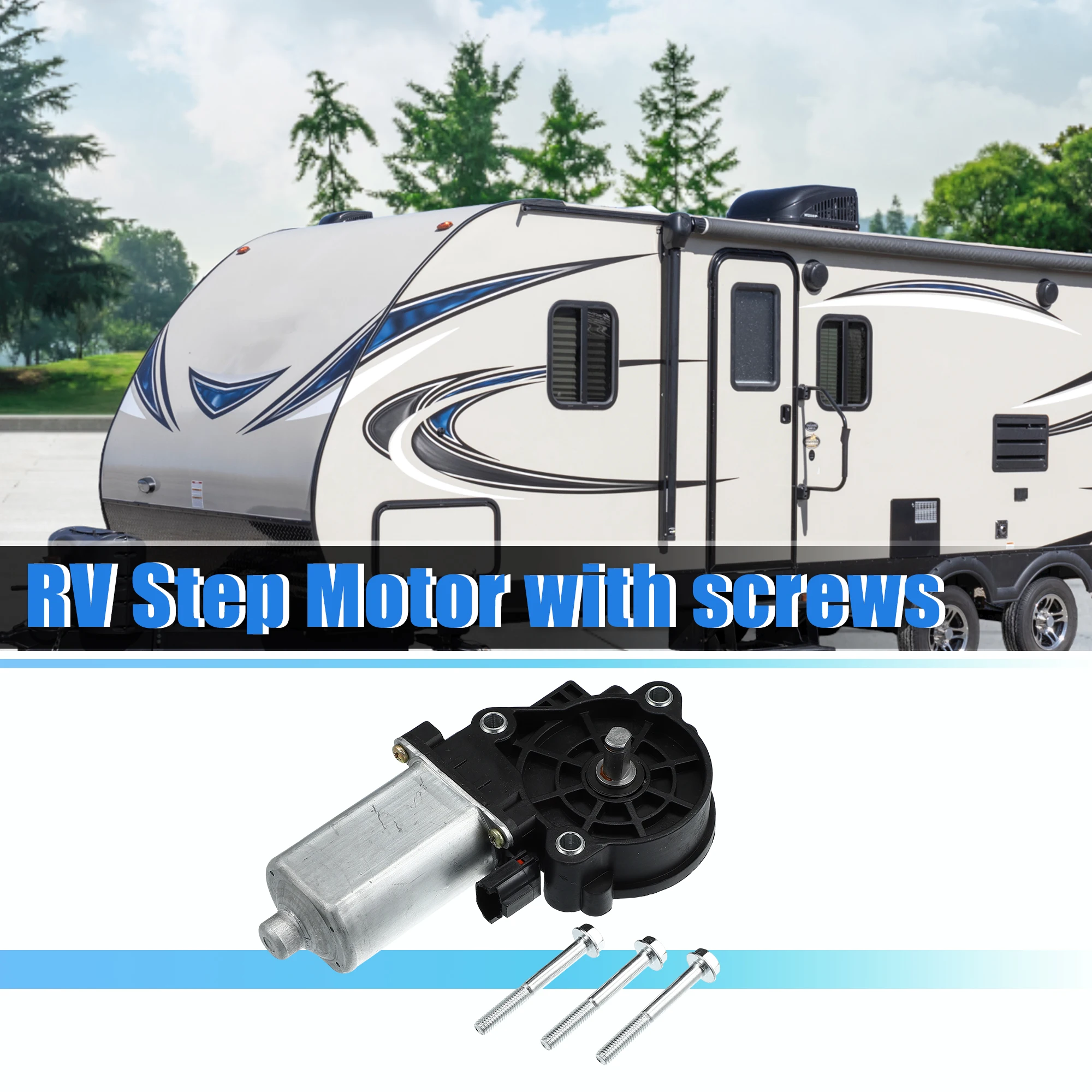 Uxcell 676061 1101428 214-1009 RV Step Motor Kit RV Stair Entry Step Gear Motor Replacement for Kwikee
Uxcell 676061 1101428 214-1009 RV Step Motor Kit RV Stair Entry Step Gear Motor Replacement for Kwikee