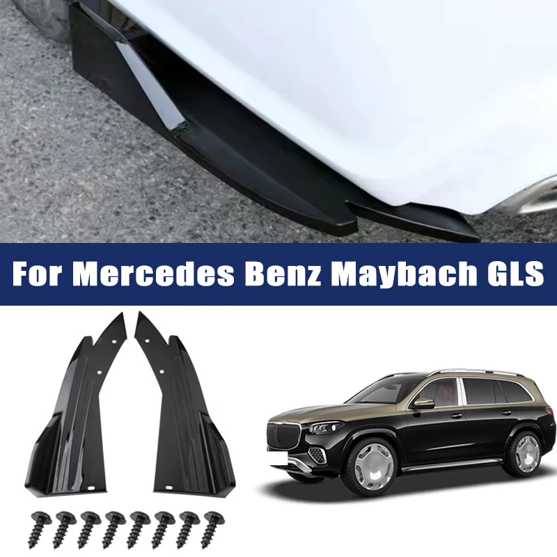 2pcs Car Rear Bumper Lip Modification Accessories Carbon Fiber Side Skirt Spoiler For Mercedes Benz Maybach GLS
2pcs Car Rear Bumper Lip Modification Accessories Carbon Fiber Side Skirt Spoiler For Mercedes Benz Maybach GLS