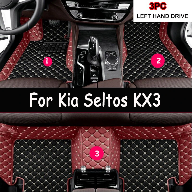 Автомобильные коврики для Kia Seltos KX3 2023 2022 2021 2020, автостайлинг, водонепроницаемые ковры на заказ, аксессуары для интерьера, подушечки для ног, коврики
Автомобильные коврики для Kia Seltos KX3 2023 2022 2021 2020, автостайлинг, водонепроницаемые ковры на заказ, аксессуары для интерьера, подушечки для ног, коврики