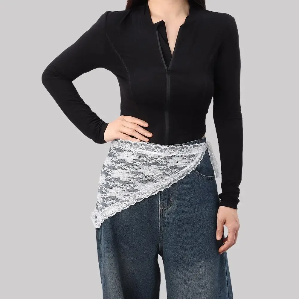 Fashion Lace-up Lace Mini Skirt Slim Fit Y2K Apron Wrap Skirt Harajuku Pretty Hip Curtain for Women
Fashion Lace-up Lace Mini Skirt Slim Fit Y2K Apron Wrap Skirt Harajuku Pretty Hip Curtain for Women